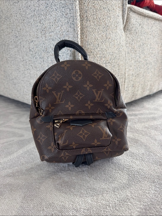 LV Like Monogram Palm Springs Backpack Mini main image 4